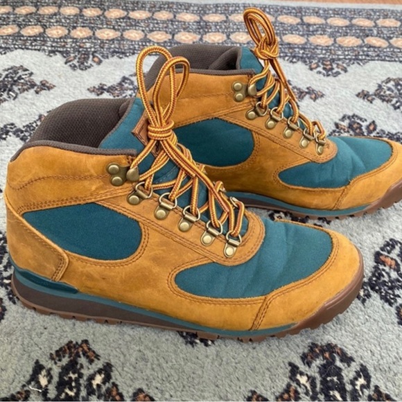 Danner Shoes Womens Danner Jag Hiking Boots Brown Green Poshmark